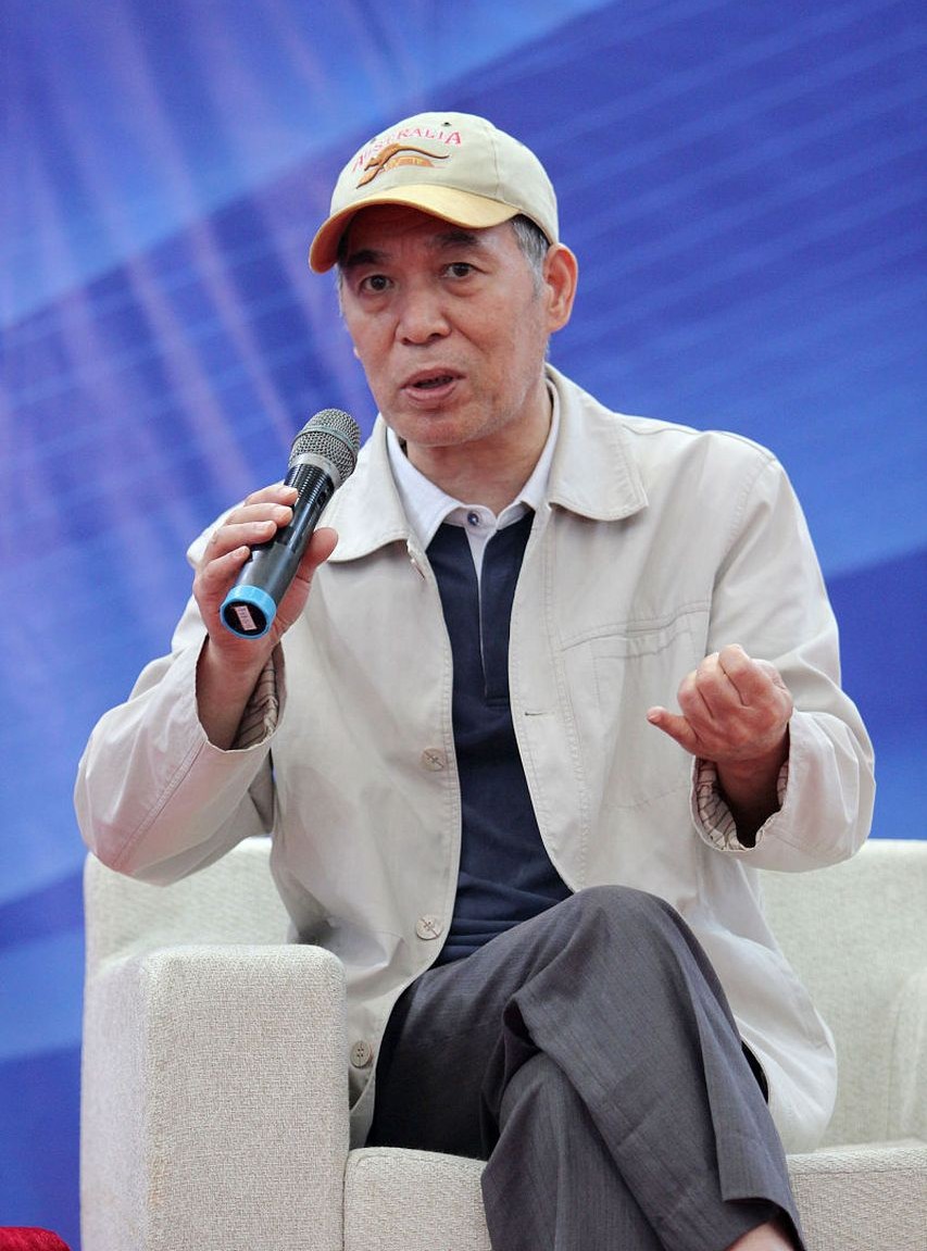 梁晓声在活动现场